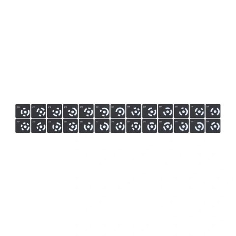 Samoprzylepne markery Revopoint (208 szt.)
