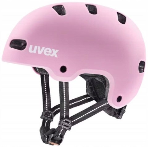 Kask rowerowy dziecięcy UVEX Kid 4 55-58cm, strawberry matt