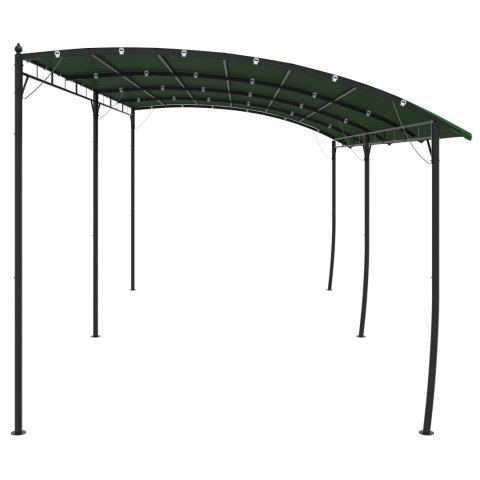 Altana 6 x 3 x 2,55 m zielony Tkanina i aluminium 180