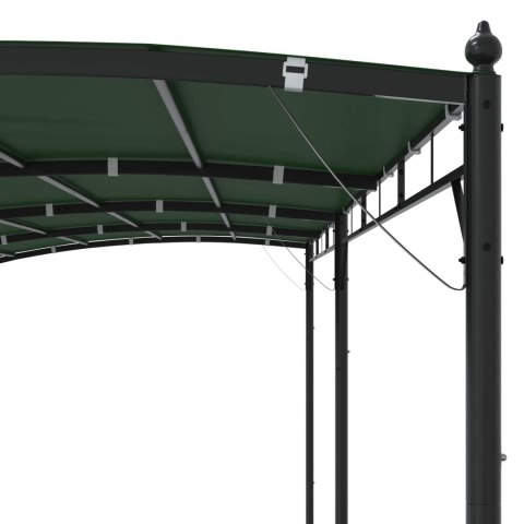 Altana 6 x 3 x 2,55 m zielony Tkanina i aluminium 180
