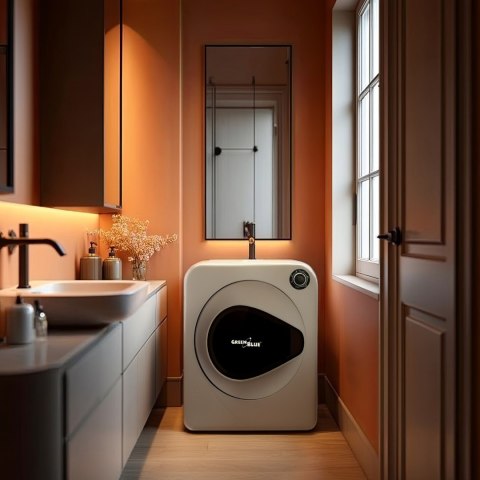 GREENBLUE SUSZARKA ELEKTRYCZNA BĘBNOWA DO UBRAŃ 3KG WSAD GB405 (OUTLET)