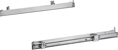 Piekarnik BOSCH HBA514BS3 + Prowadnice teleskopowe 1 poziomowe BOSCH HEZ538000