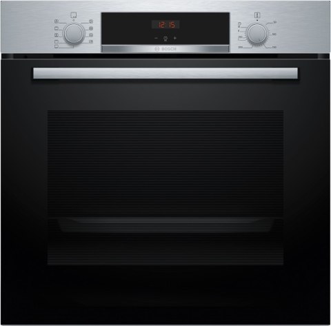 Piekarnik BOSCH HBA514BS3 + Prowadnice teleskopowe 1 poziomowe BOSCH HEZ538000