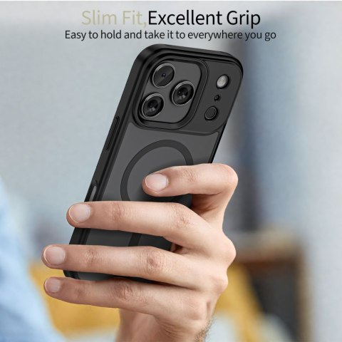 Etui case na iPhone 17 Pro MagMat MagSafe - czarny mat