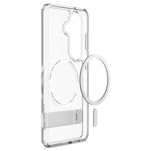 Etui case na Samsung Galaxy S26 Ultra Hybrid S Mag MagSafe - przezroczysto-białe