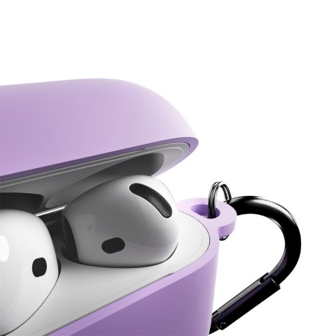 Etui pokrowiec na słuchawki AirPods 4 Icon - fioletowy