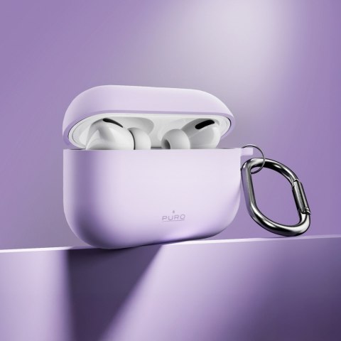 Etui pokrowiec na słuchawki AirPods Pro 3 Icon - fioletowy