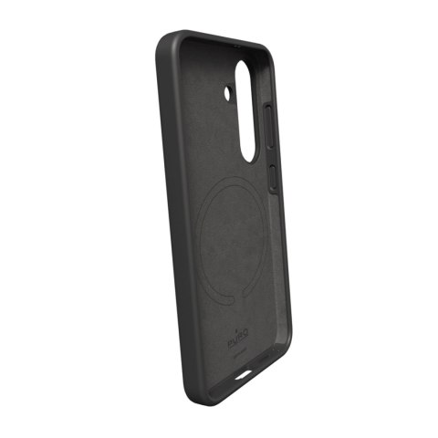 Etui silikonowe case do Samsung Galaxy S25+ Icon Mag MagSafe - czarny