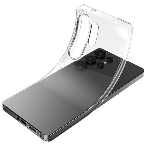 Etui silikonowe case do Samsung Galaxy S25 Ultra 03 Nude - przezroczysty