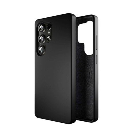 Etui silikonowe case do Samsung Galaxy S25 Ultra Icon Mag MagSafe - czarny