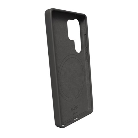 Etui silikonowe case do Samsung Galaxy S25 Ultra Icon Mag MagSafe - czarny