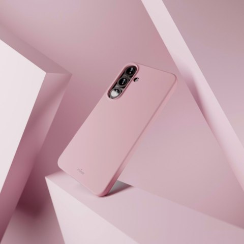 Etui silikonowe pokrowiec do Samsung Galaxy S25 Icon - różowy