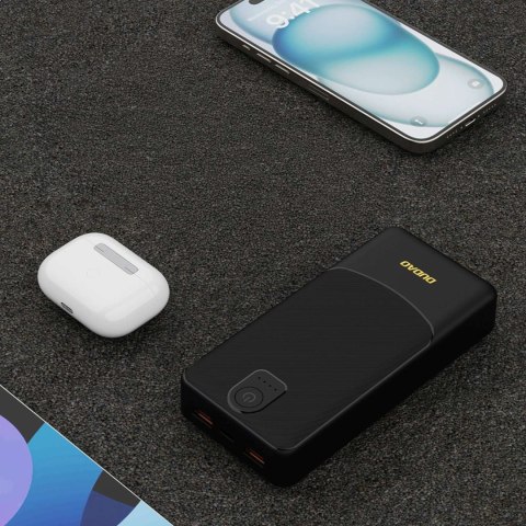 Powerbank 20000mAh USB-A K10Pro 2.4A - czarny