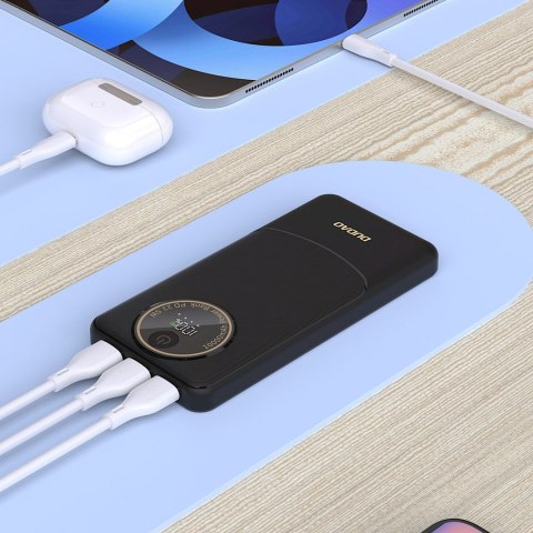 Powerbank 20000mAh USB-A USB-C K12Pro 22.5W PD - czarny