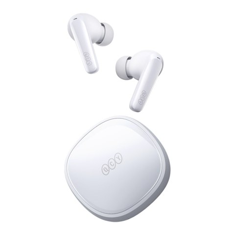 Słuchawki dokanałowe bezprzewodowe T13X ENC IPX5 Bluetooth - białe