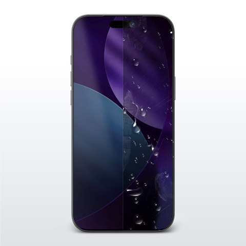 Szkło hartowane prywatyzujące na iPhone 17 Pro Titan Privacy FusionFilter 7