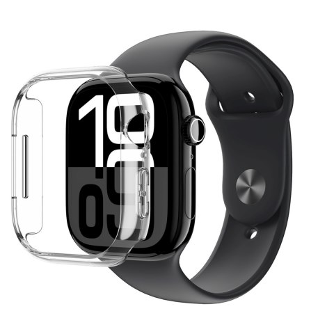 Etui pokrowiec do zegarka Apple Watch 46mm Minimal Case - przezroczyste