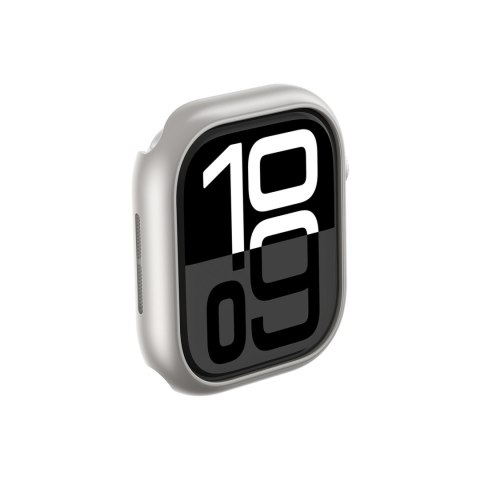Etui pokrowiec do zegarka Apple Watch 46mm Minimal Case - srebrny