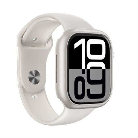 Etui pokrowiec do zegarka Apple Watch 46mm Minimal Case - srebrny