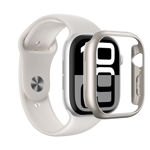 Etui pokrowiec do zegarka Apple Watch 46mm Minimal Case - srebrny