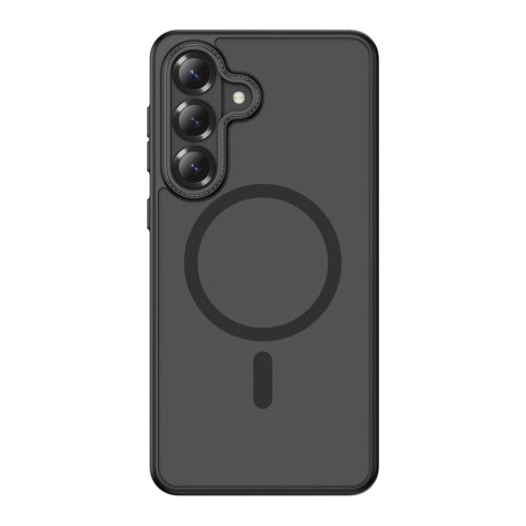 Etui pokrowiec na Samsung Galaxy S26 MagCam MagSafe - czarno matowy