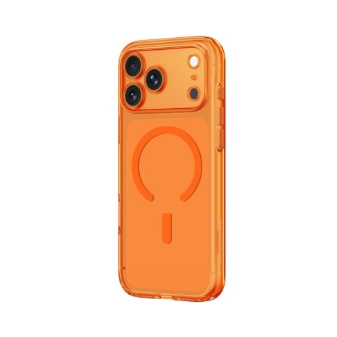 Etui pokrowiec na iPhone 17 Pro Max Minimal Mag Lens Case - pomarańczowy