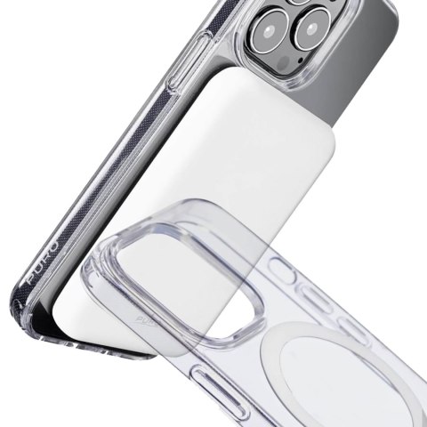 Etui silikonowe do iPhone 14 Pro Lite Mag MagSafe - przezroczyste