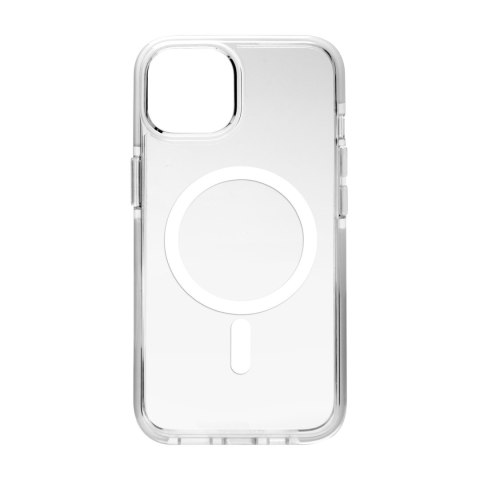 Etui silikonowe do iPhone 15 Lite Mag Pro MagSafe - przezroczyste