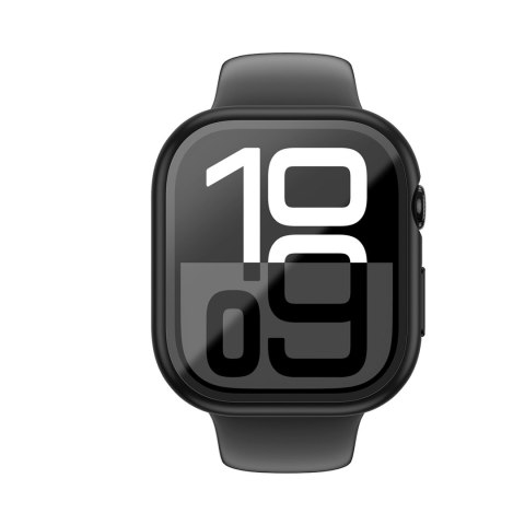 Etui ze szkłem hartowanym do Apple Watch 46mm Radix Glass - czarne