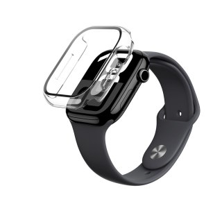 Etui ze szkłem hartowanym do Apple Watch 46mm Radix Glass - przezroczyste
