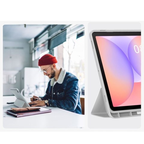 Etui pokrowiec na Samsung Galaxy Tab S9 11.0 / S9 FE / S10 FE / S10 Lite 10.9 - szary