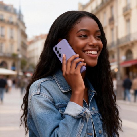 Etui futerał na Samsung Galaxy S26 Smart Wallet - fioletowy