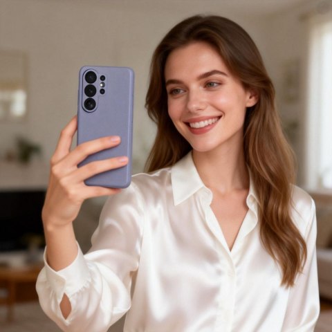Etui futerał na Samsung Galaxy S26 Ultra Smart Wallet - fioletowy