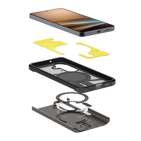 Etui pokrowiec na Samsung Galaxy S26+ Tough Armor Mag MagSafe - szary