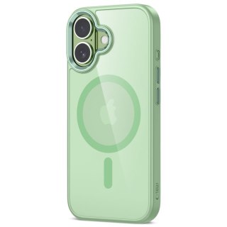 Etui pokrowiec na iPhone 17 MagMat MagSafe - przezroczysto zielone