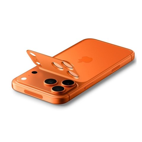 Szkło na obiektyw do iPhone 17 Pro Max Optik Pro XL - pomarańczowe