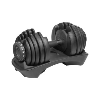 Hantel żeliwny regulowany automat 24 kg REBEL ACTIVE (WYPRZEDAŻ)