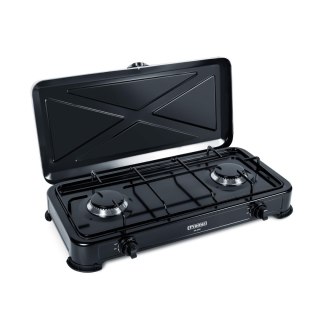 PROMIS KUCHENKA GAZOWA 2-PALNIKOWA,CZARNA KG200C (OUTLET)