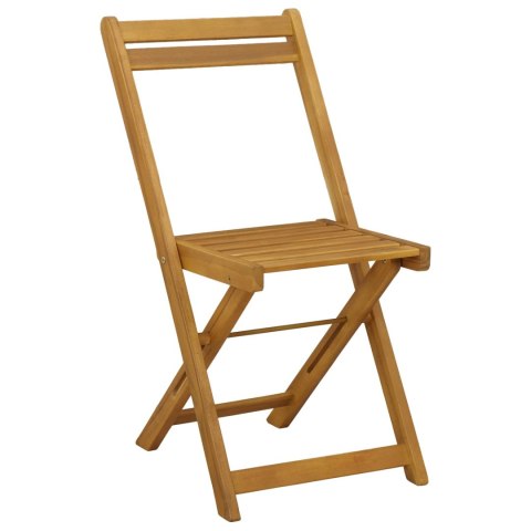 Krzesła Bistro na Zewnątrz 8 pcs ciemnoszary 40 x 53 x 80 cm