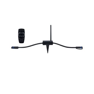 Kontroler do opraw systemu Plug & Shine z pilotem 433MHz IP68 czarny / tworzywo sztuczne