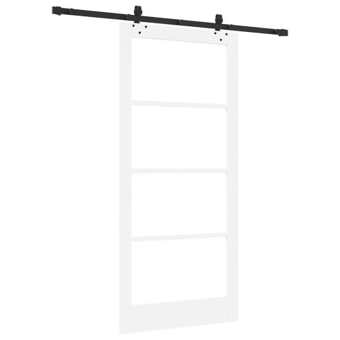Drzwi przesuwne ORKDAL Biały i czarny 93 x 202 cm