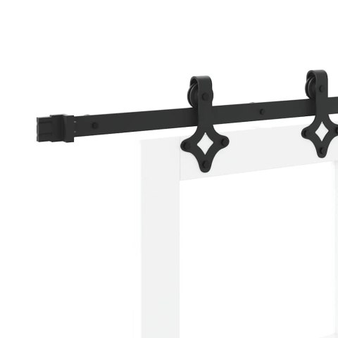 Drzwi przesuwne ORKDAL Biały i czarny 93 x 202 cm