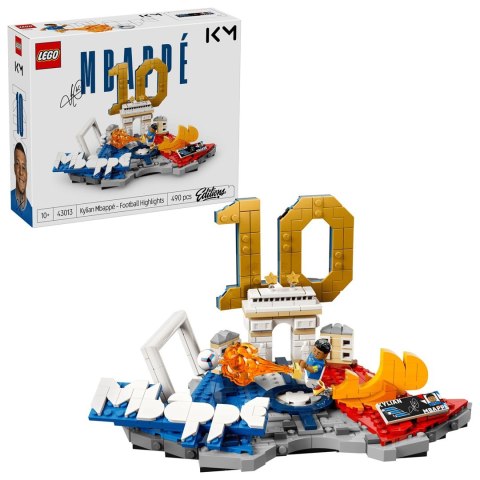 LEGO Editions 43013 - Kylian Mbappe - piłkarskie momenty