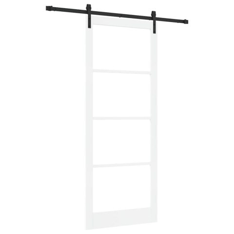 Drzwi przesuwne ORKDAL Biały i czarny 93 x 232 cm