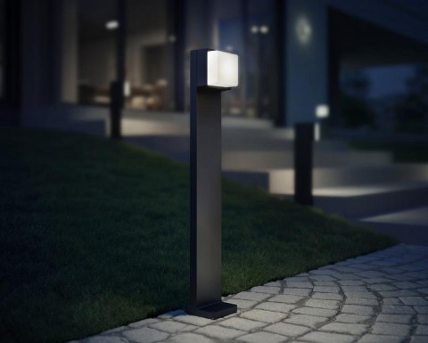 Oprawa ogrodowa bez czujnika ruchu i zmierzchu STEINEL GL 80 C 600 Bluetooth Mesh 9W 719lm 3000K IP44 IK03 230V antracyt / alumi