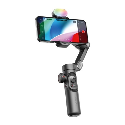 Gimbal AOCHUAN XE z oświetleniem RGB (czarny)