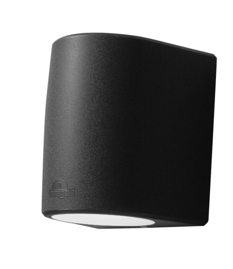 Oprawa elewacyjna MARTA 160-1L FROSTED Fumagalli E27 192 mm IP55 230V czarny / tworzywo sztuczne