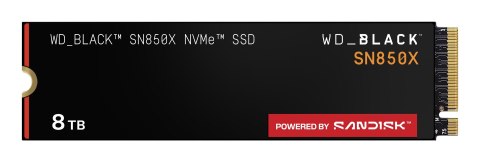 SSD WD Black SN850X 8TB NVMe WDS800T2X0E