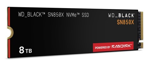 SSD WD Black SN850X 8TB NVMe WDS800T2X0E