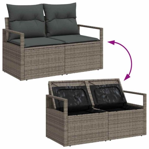 Zestaw Sof z poduszką 4 pcs polirattan